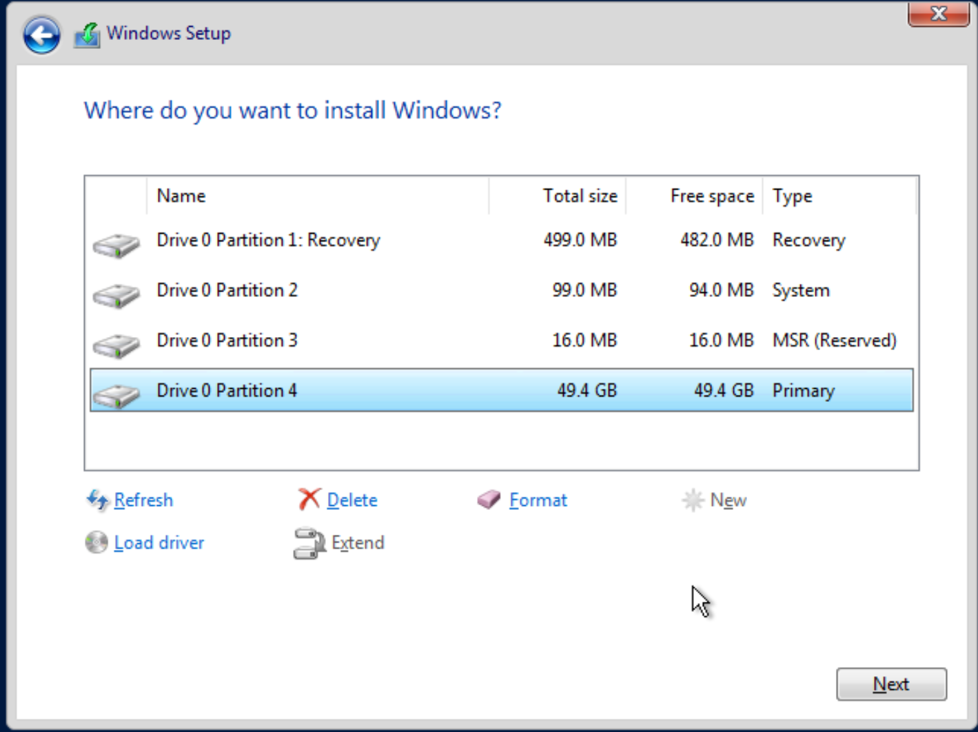 FormattedDrive