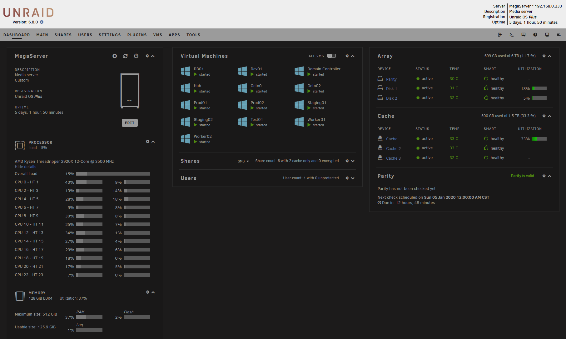 Build a VM Test Lab using Unraid - Working From Home Part I